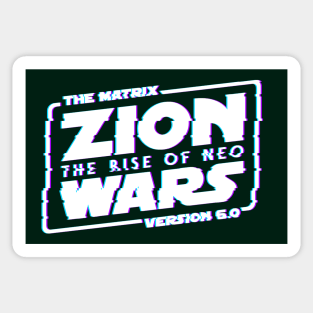 Zion Wars Glitch Sticker